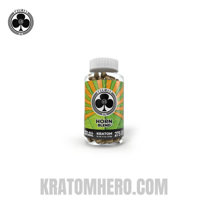 Club 13 Horn Kratom Capsules - 275 Capsules