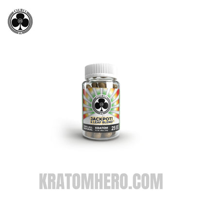 Club 13 Jackpot Blend Kratom Capsules - 25 Capsules