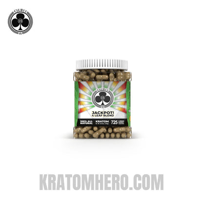 Club 13 Jackpot Blend Kratom Capsules - 725 Capsules