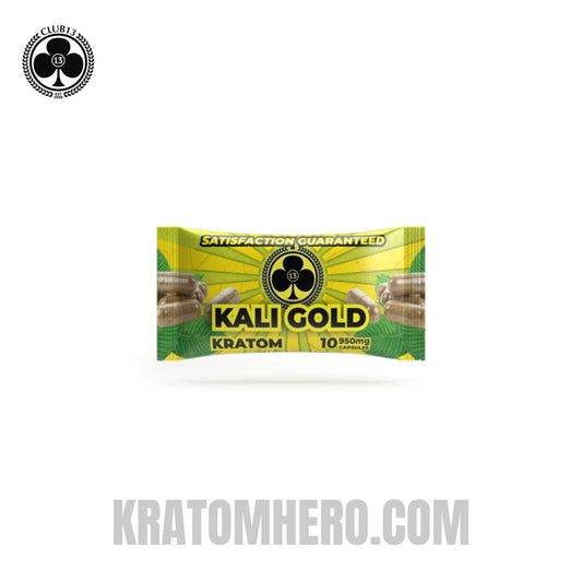 Club 13 Kali Gold Kratom Capsules - 10 Capsules