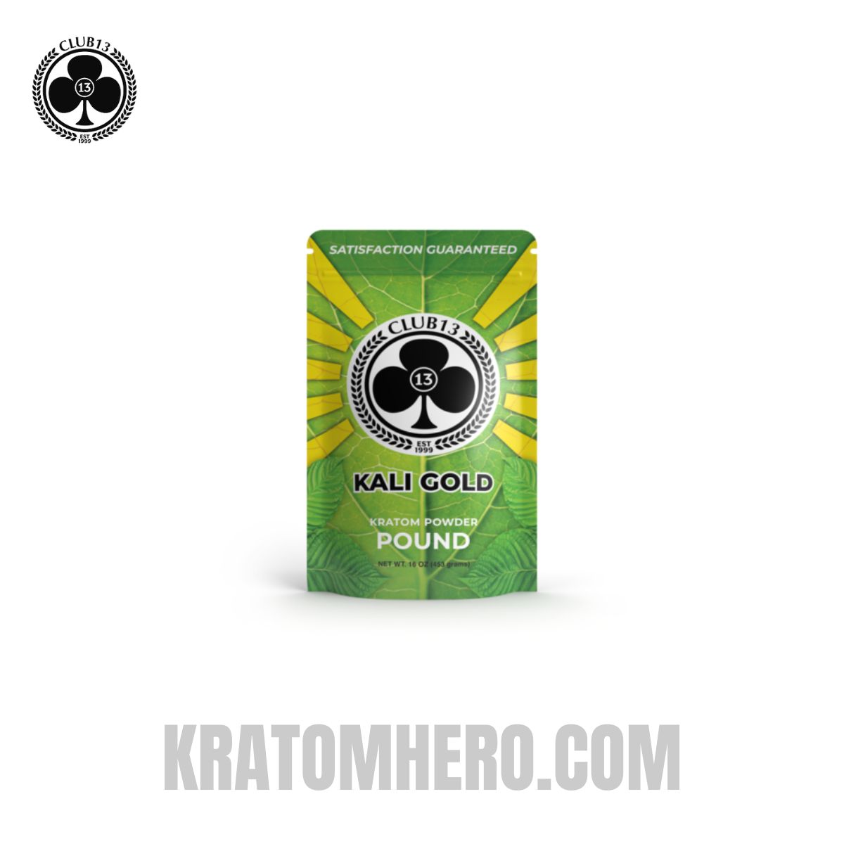 Club 13 Kali Gold Kratom Capsules - 453 Grams