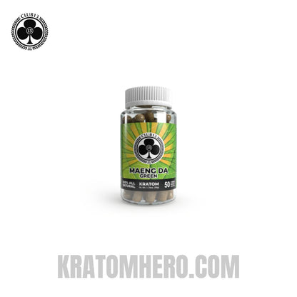 Club 13 Maeng Da Green Kratom Capsules - 50 Capsules