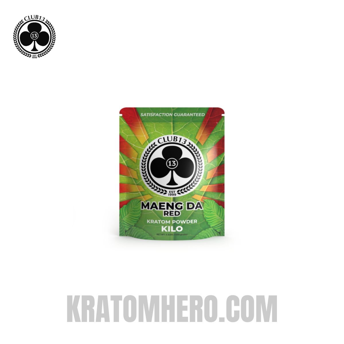 Club 13 Red Maeng Da Kratom Powder - 1000 Grams