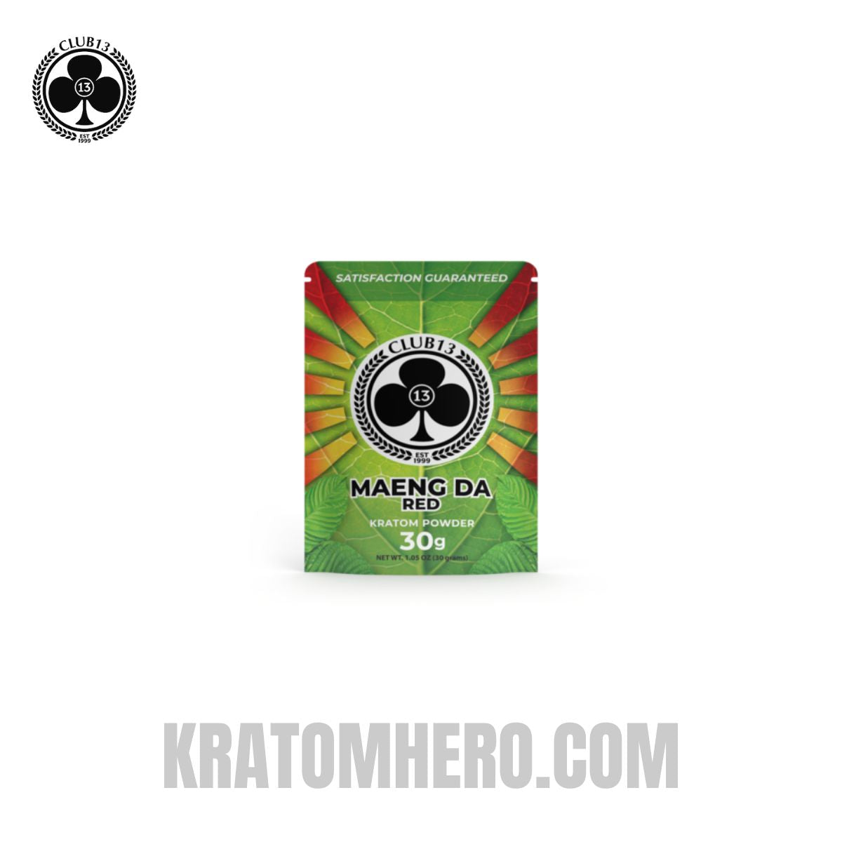 Club 13 Red Maeng Da Kratom Powder - 30 Grams