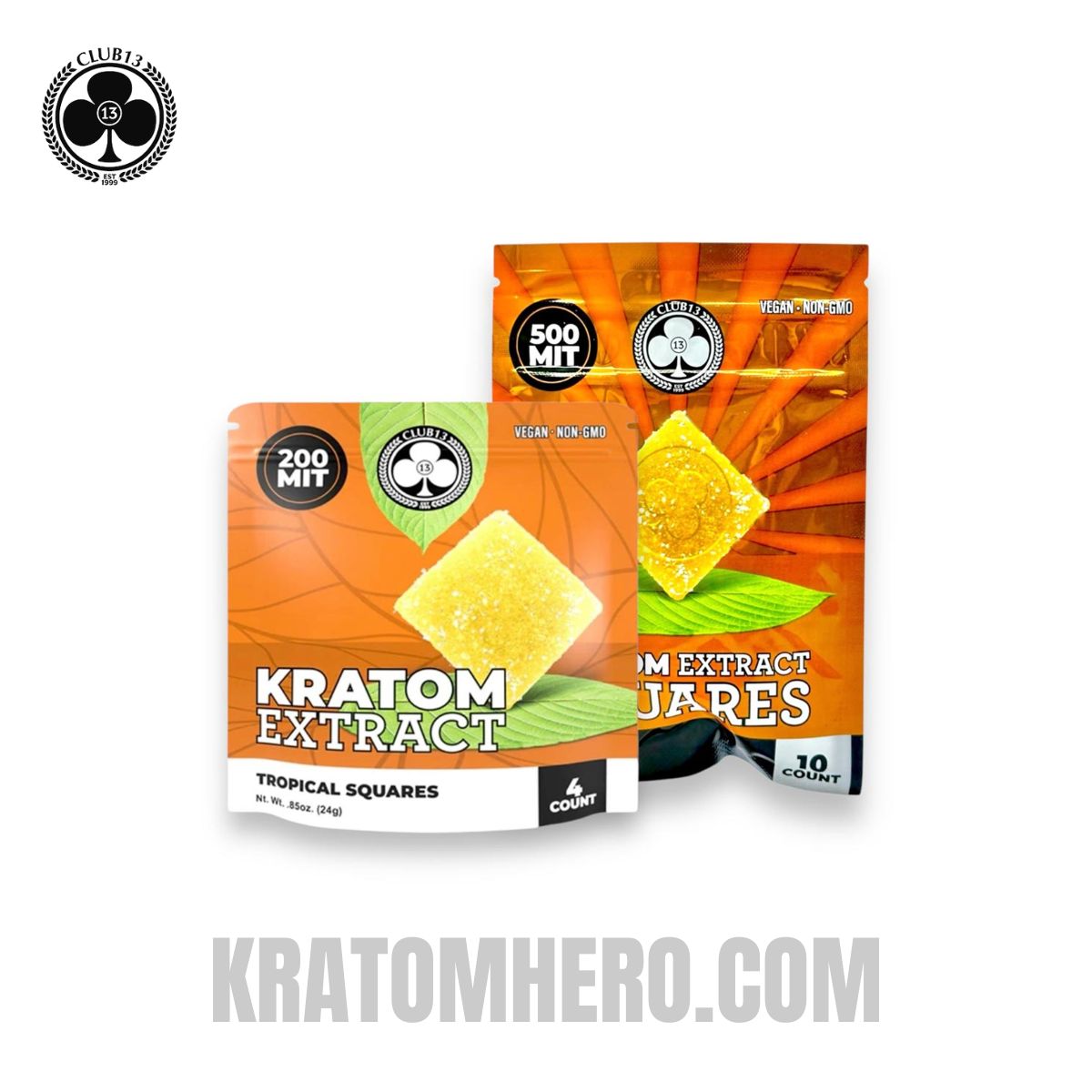 Club 13 Tropical Extract Kratom Gummies