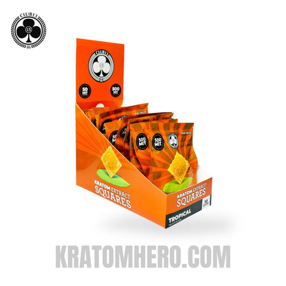 Club 13 Tropical Extract Kratom Gummies - 10Ct Box