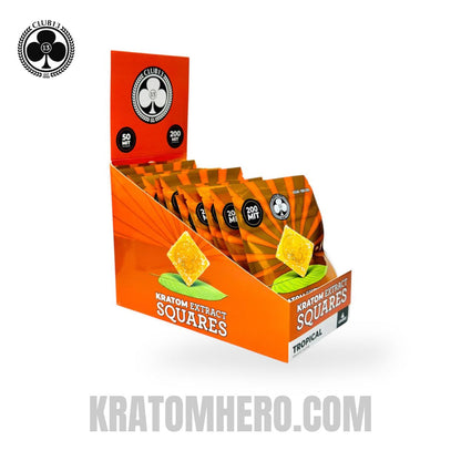 Club 13 Tropical Extract Kratom Gummies - 4Ct Box