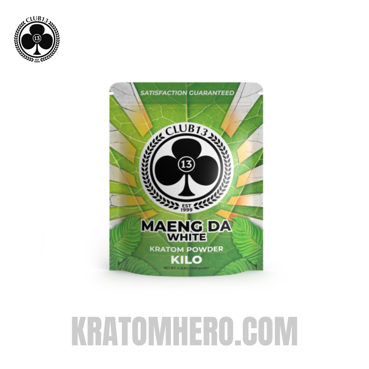 Club 13 White Maeng Da Kratom Powder - 1000 Grams