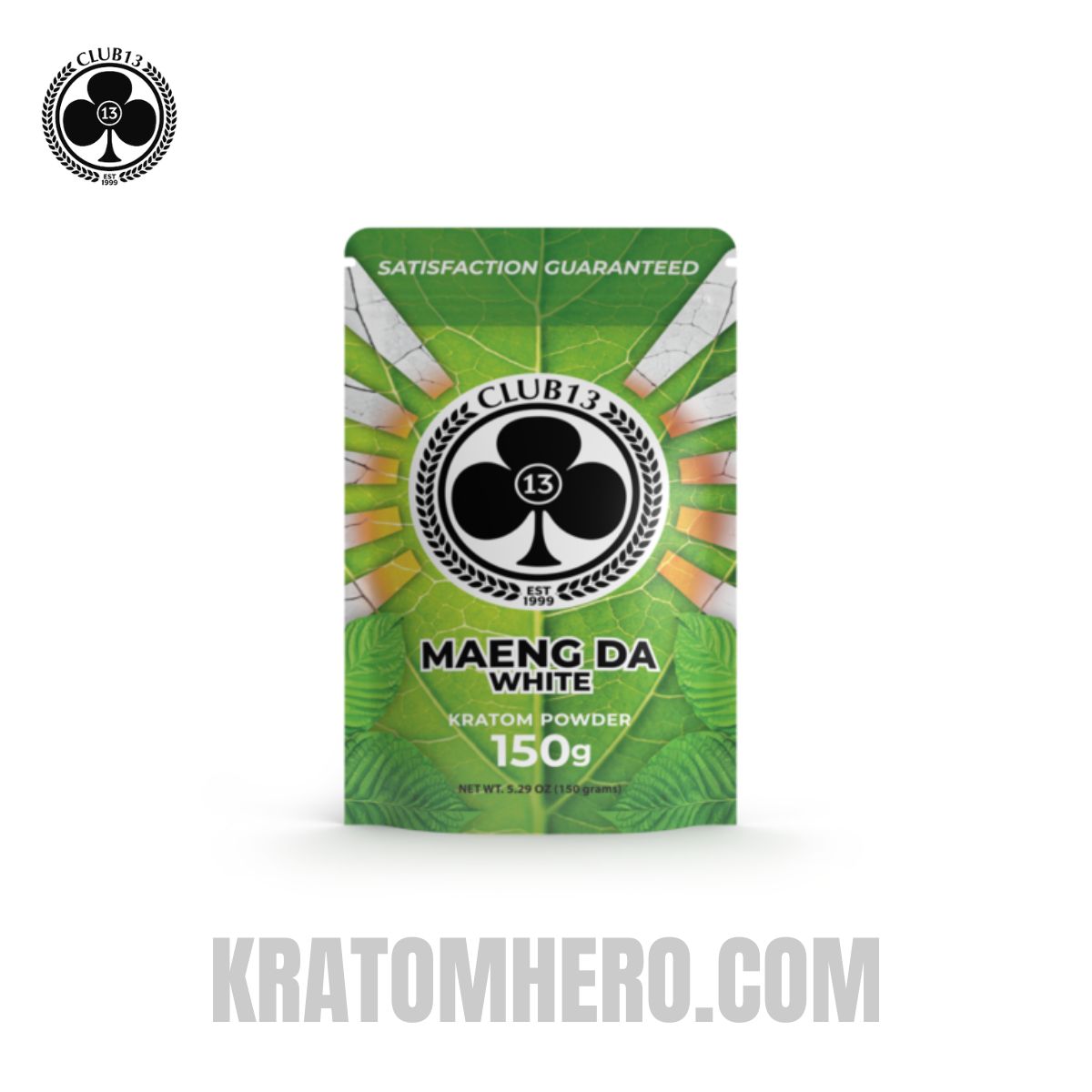 Club 13 White Maeng Da Kratom Powder - 150 Grams