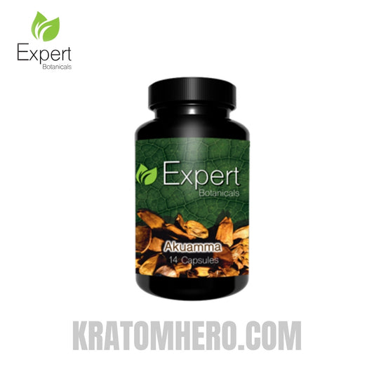 Expert Botanicals Akuamma Kratom Capsules 14Ct