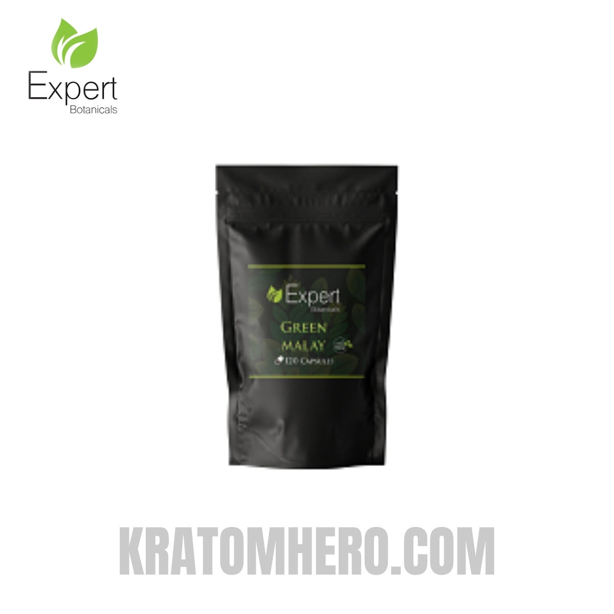Expert Botanicals Green Malay Kratom Capsules 120ct