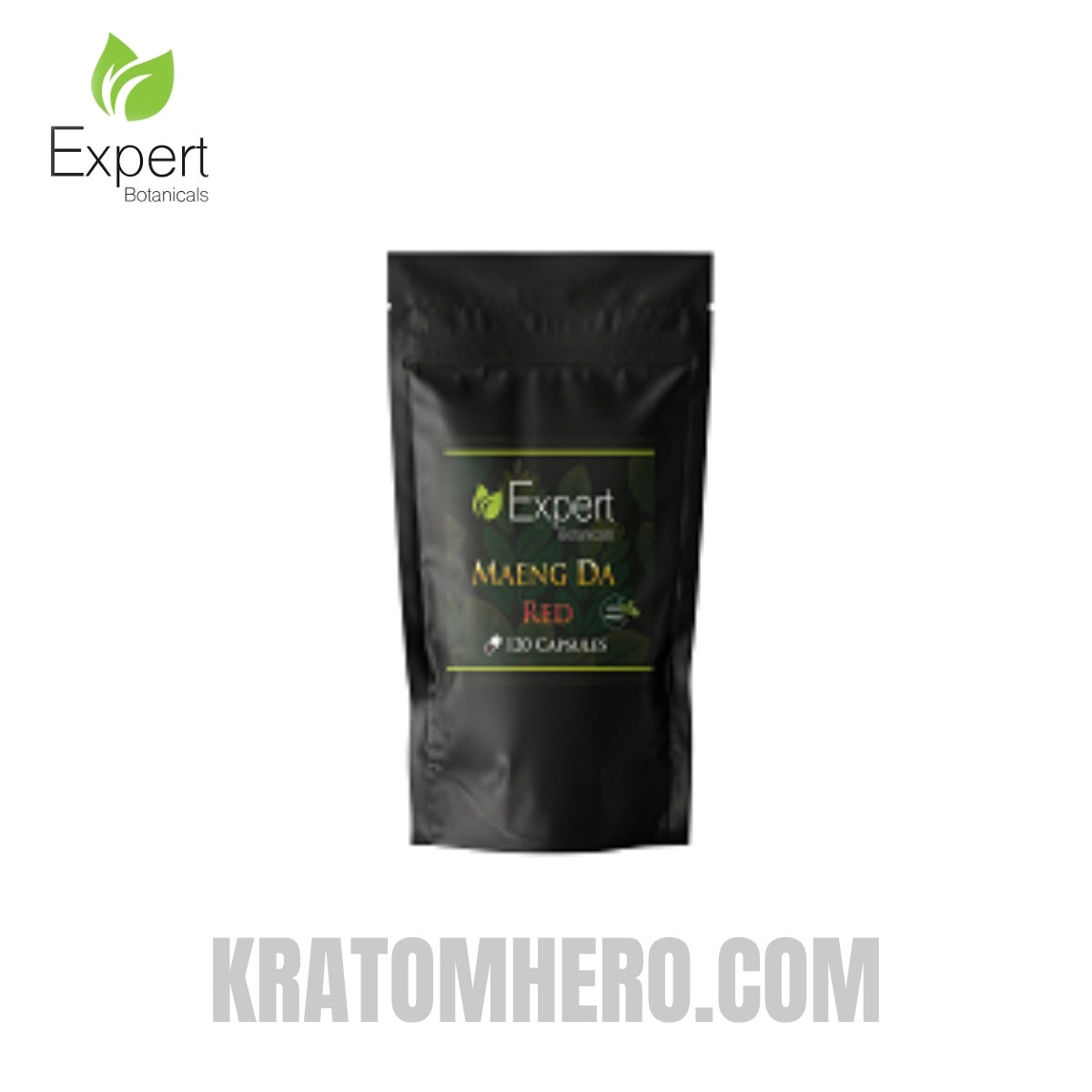 Expert Botanicals Maeng Da Red Kratom Capsules 150Ct