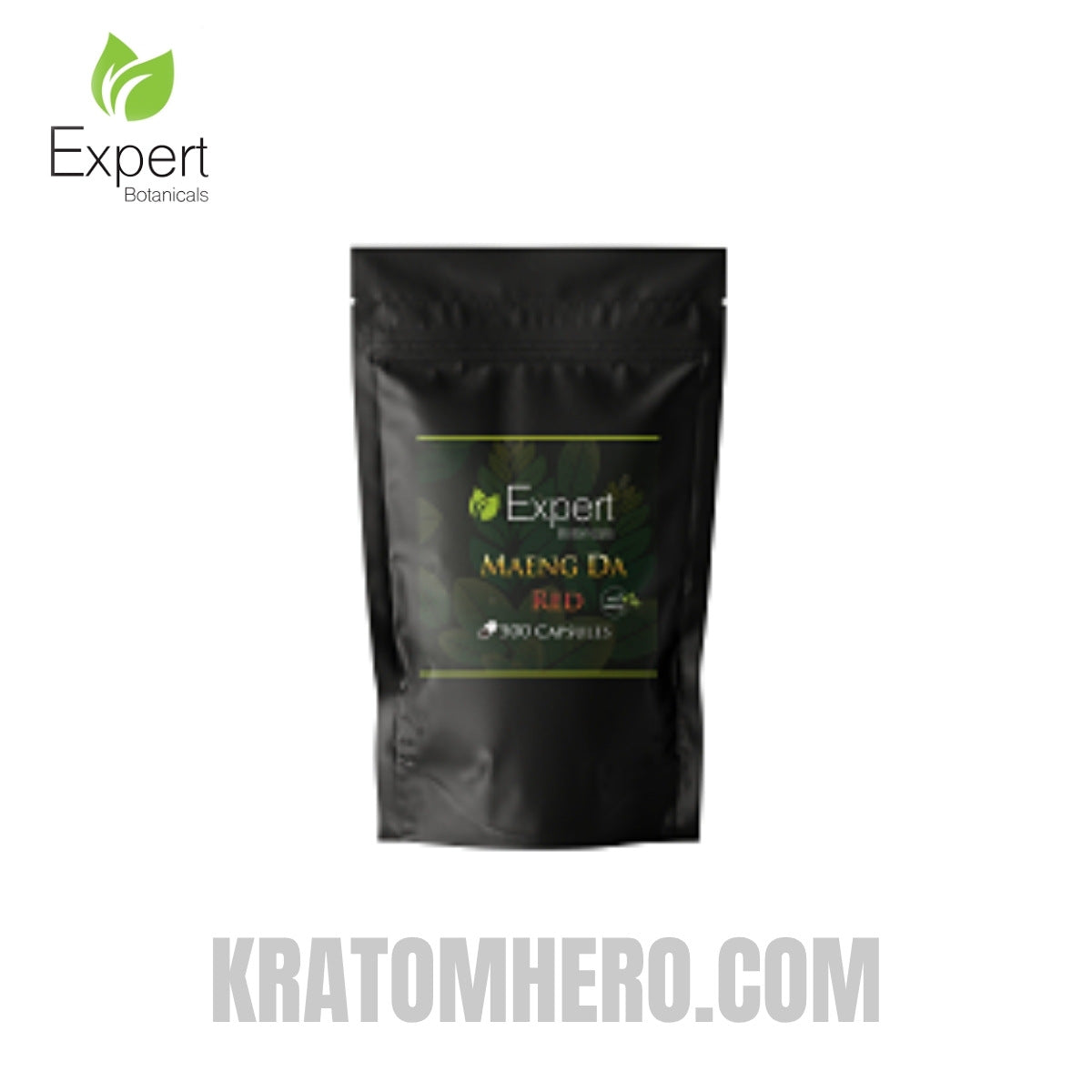 Expert Botanicals Maeng Da Red Kratom Capsules 500Ct