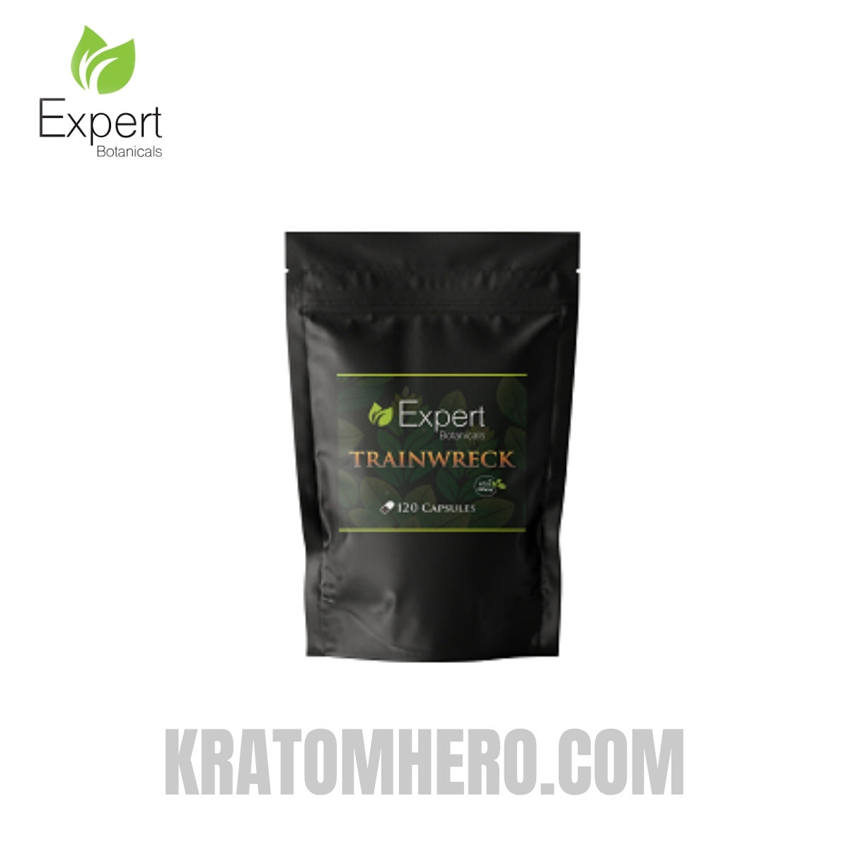Expert Botanicals Trainwreck Kratom Capsules 120ct