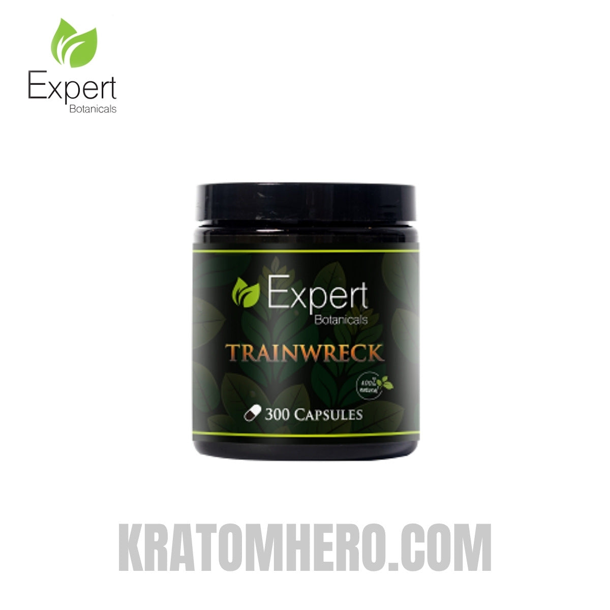 Expert Botanicals Trainwreck Kratom Capsules 300ct