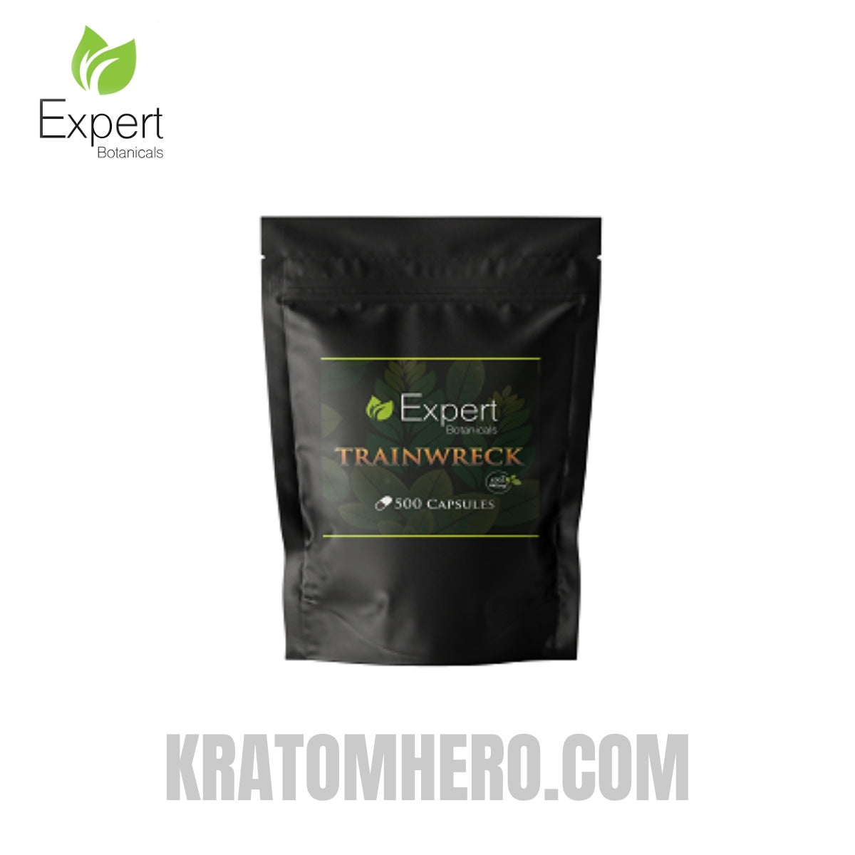 Expert Botanicals Trainwreck Kratom Capsules 500ct