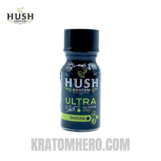 Hush Ultra Full Spectrum Extract Kratom Liquid Shot 10ml