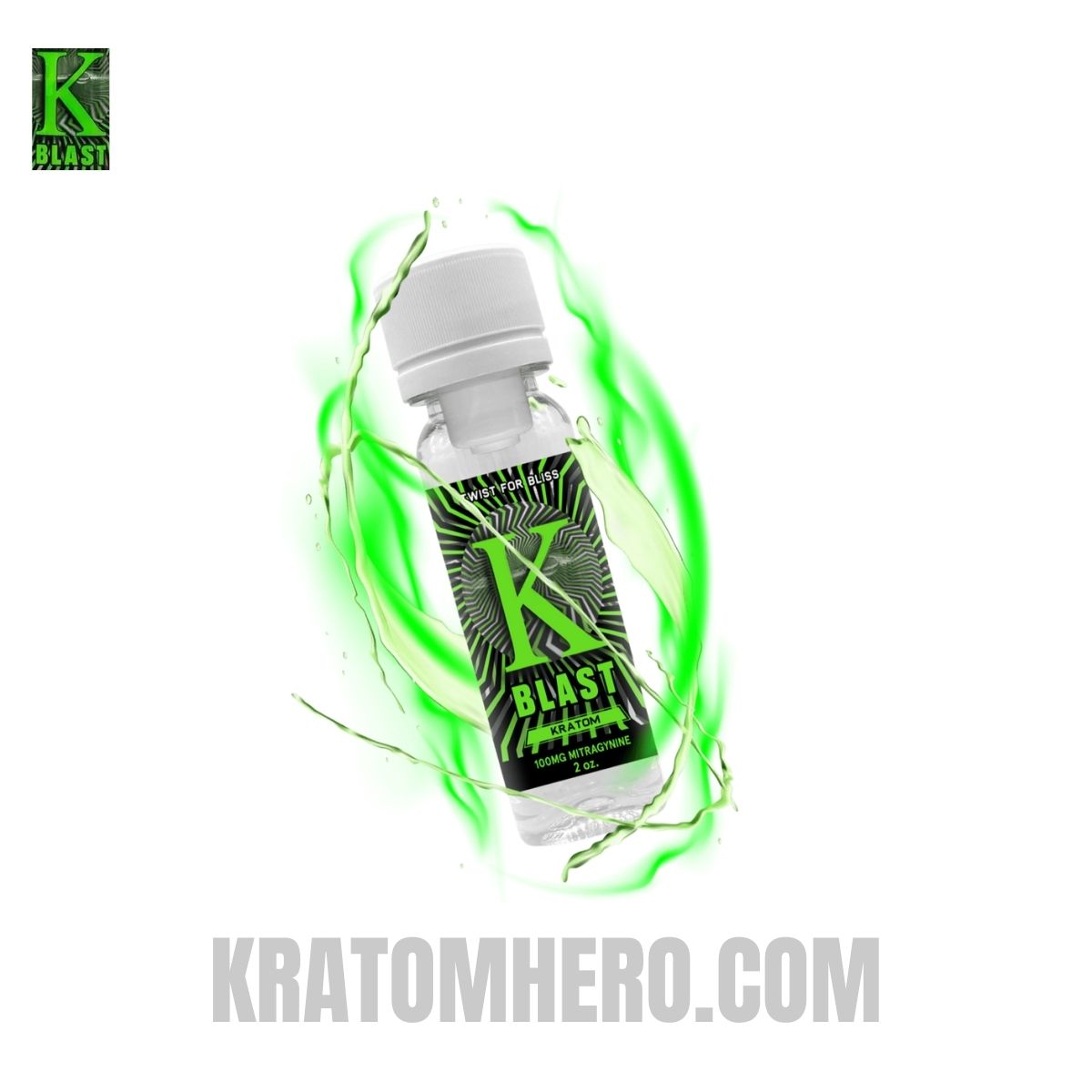 K BLAST Kratom Extract Shot 2oz