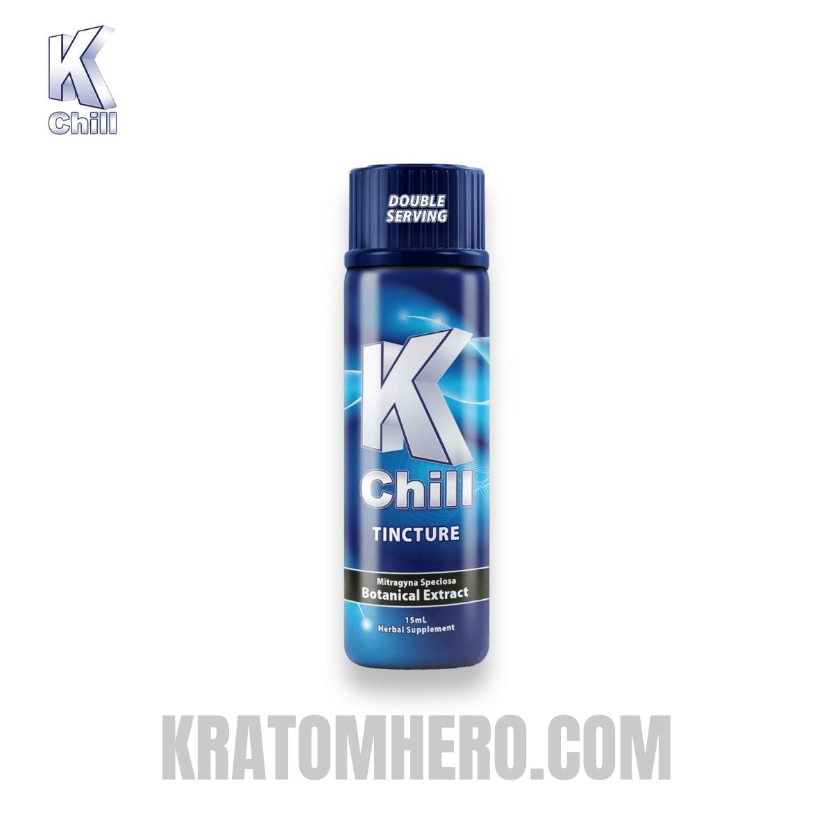 K Chill Blue Extract Kratom Tincture Shot 15ml