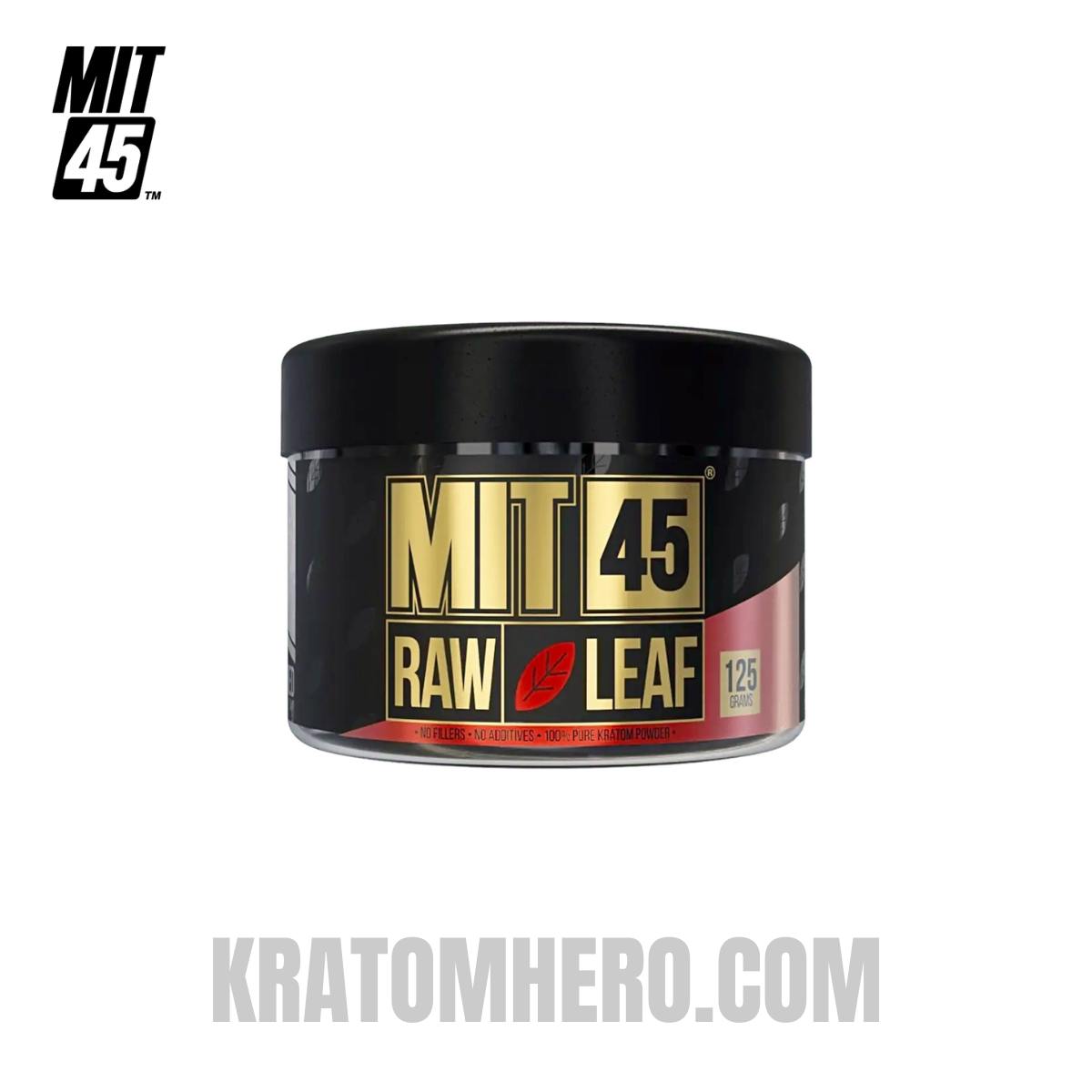MIT45 Raw Red Leaf Kratom Powder - 125 Grams