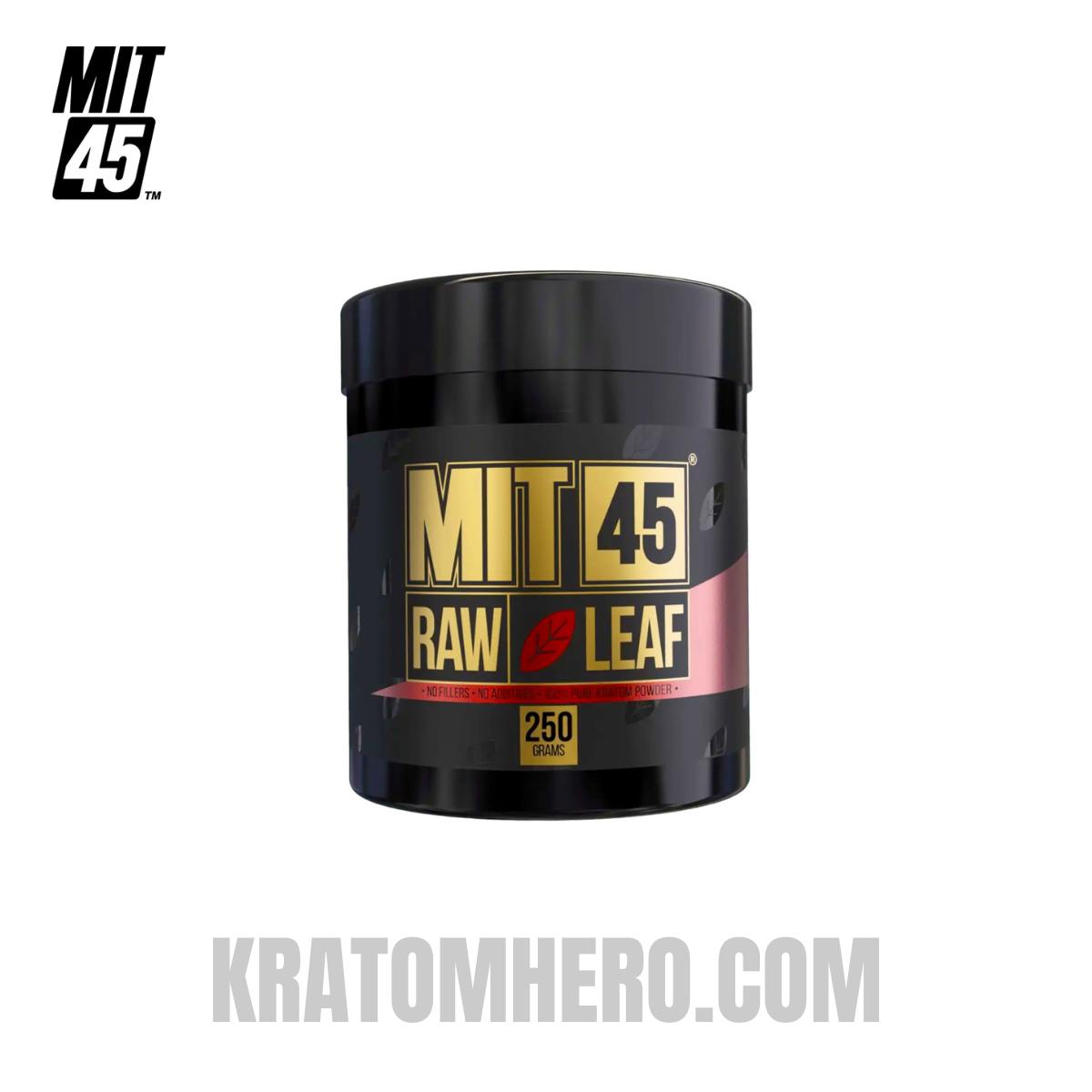 MIT45 Raw Red Leaf Kratom Powder - 250 Grams