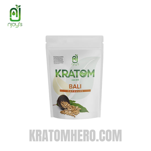 NJOYS Kratom Capsules Bali 42Ct