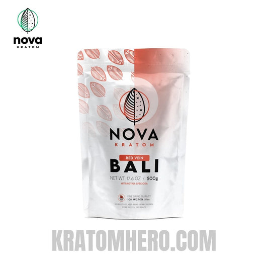 Nova Red Bali Kratom Capsules
