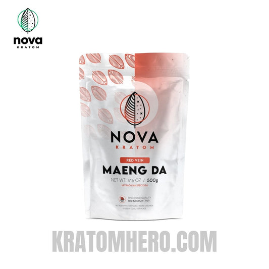 Nova Red Maeng Da Kratom Capsules