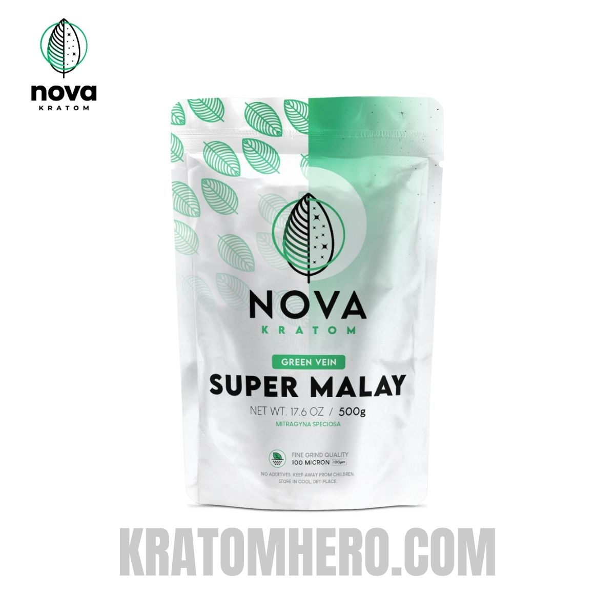 Nova Super Green Malay Kratom Capsules