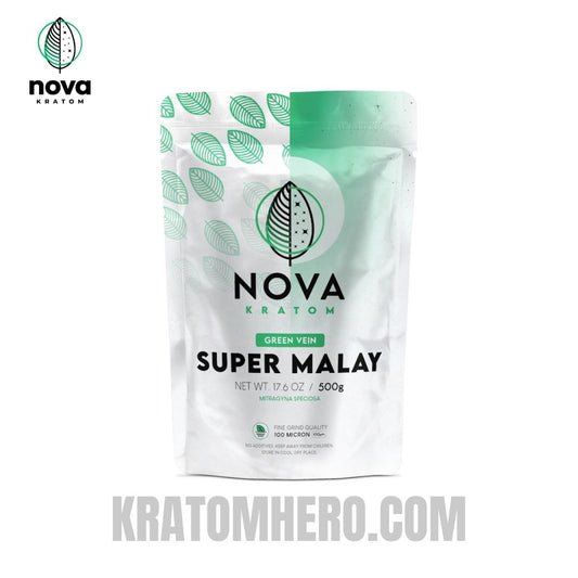 Nova Super Green Malay Kratom Capsules