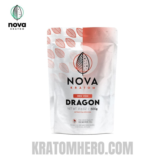Nova Superior Red Dragon Kratom Capsules