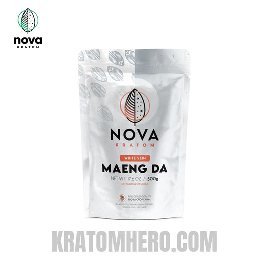 Nova White Maeng Da Kratom Capsules