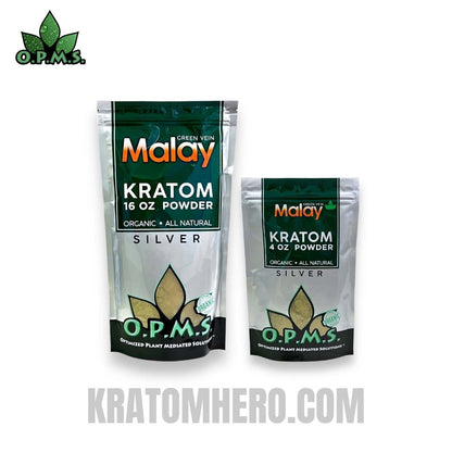 OPMS Green Vein Malay Kratom Powder