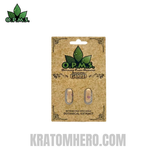 OPMS Gold Kratom Capsules