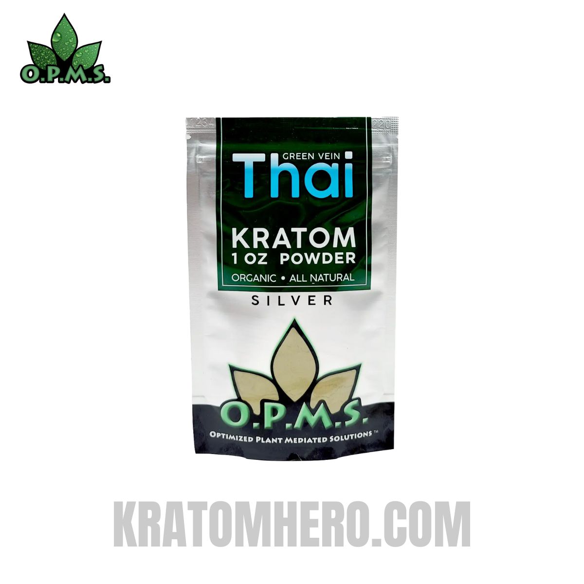 OPMS Green Vein Thai Kratom Powder - 1 OZ
