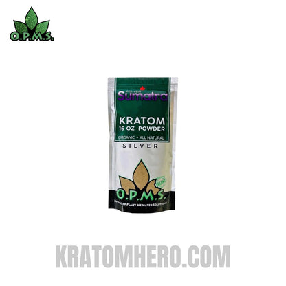 OPMS Red Vein Sumatra Kratom Powder - 16 OZ