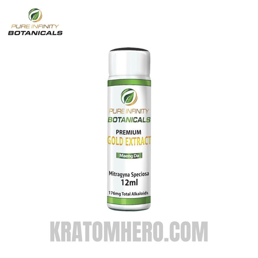 Pure Infinity Botanicals Gold Extract Maeng Da Liquid Kratom