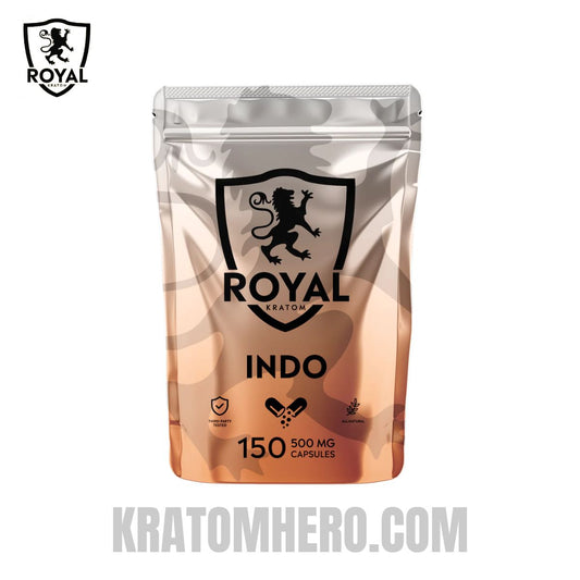 Royal Kratom Capsules Indo - 150 Ct