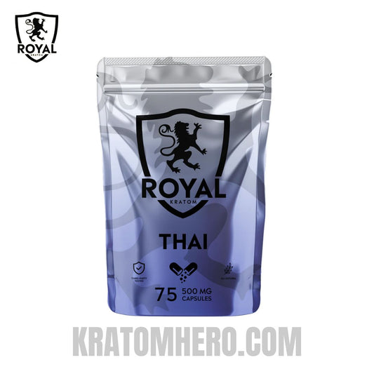 Royal Kratom Capsules Thai  - 75ct