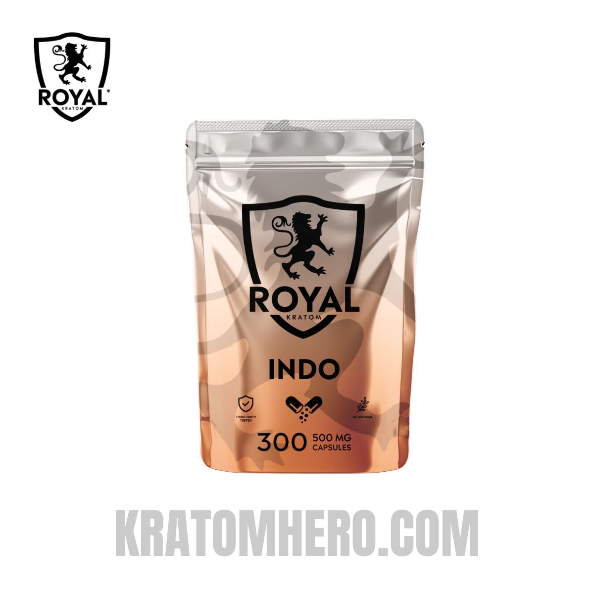 Royal Kratom Capsules Indo - 300 Capsules