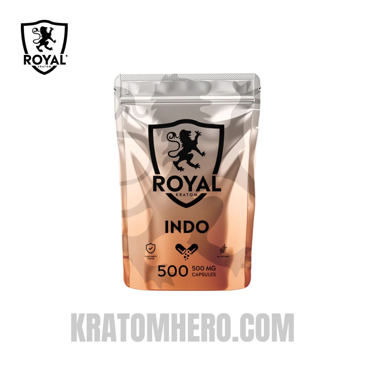 Royal Kratom Capsules Indo - 500 Capsules