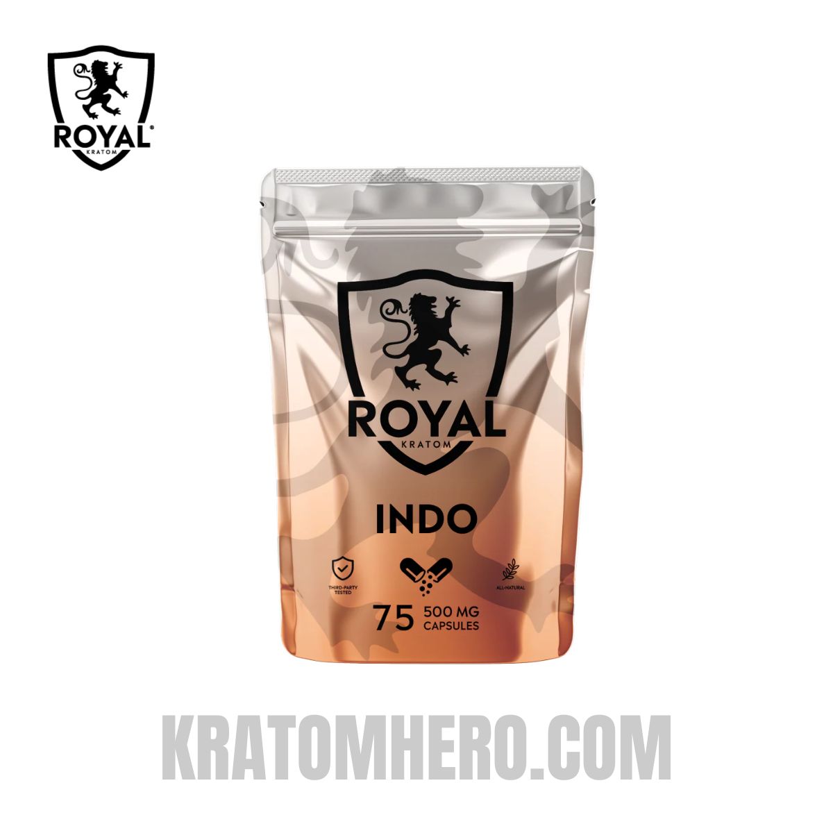 Royal Kratom Capsules Indo - 75 Capsules