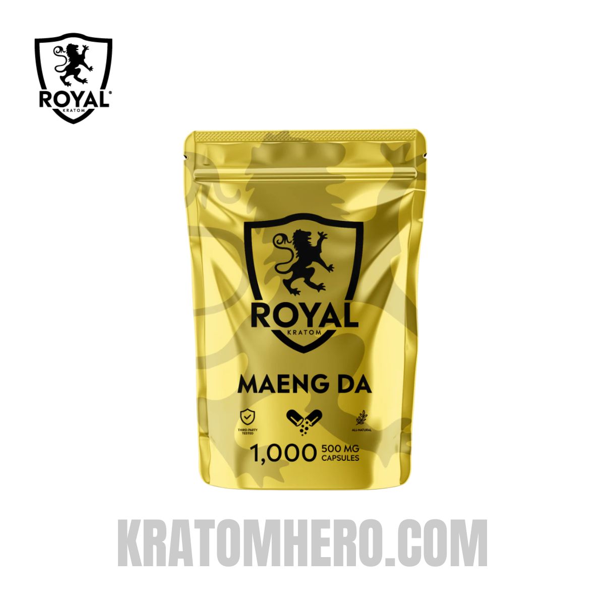 Royal Kratom Capsules Maeng Da - 1000Ct