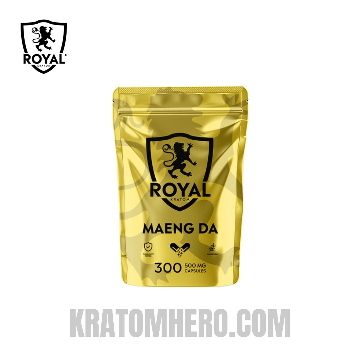 Royal Kratom Capsules Maeng Da - 300Ct