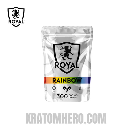 Royal Kratom Capsules Rainbow - 300 Capsules