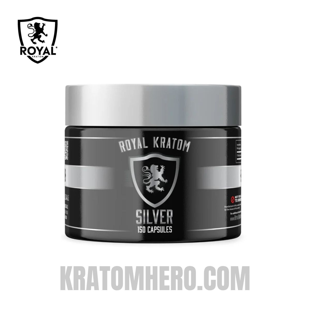 Royal Kratom Capsules Silver