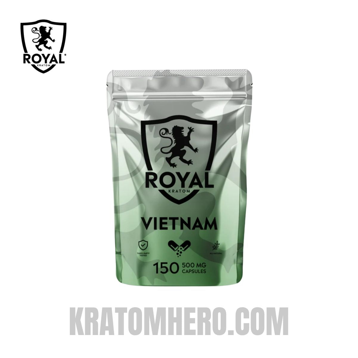 Royal Kratom Capsules Vietnam - 150Ct