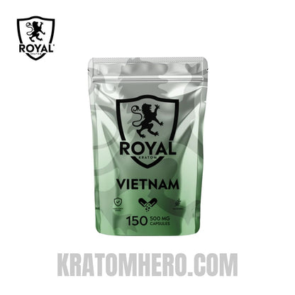 Royal Kratom Capsules Vietnam - 150Ct