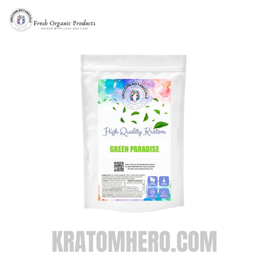 Unicorn Botanicals Green Paradise Kratom Powder