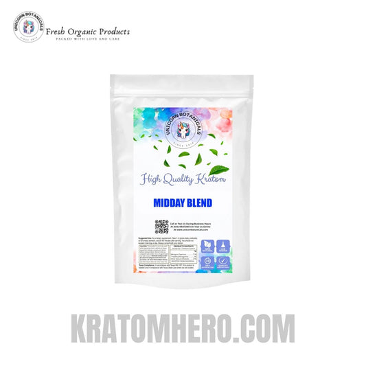 Unicorn Botanicals MidDay Blend Kratom Powder